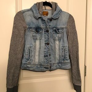 American Eagle Jean sweater jacket